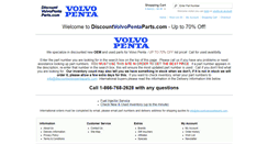 Desktop Screenshot of discountvolvopentaparts.com